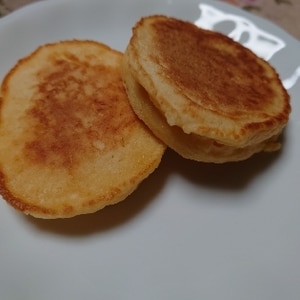 驚きのしっとり感！豆腐のパンケーキ